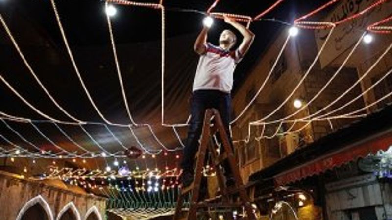 Kudüs'te ramazan hazırlığı yapıldı