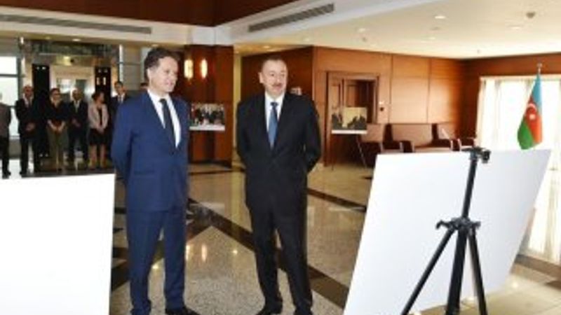 Aliyev'den Demirel için taziye ziyareti