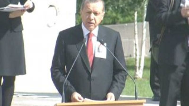 Erdoğan Demirel'in cenaze töreninde konuştu