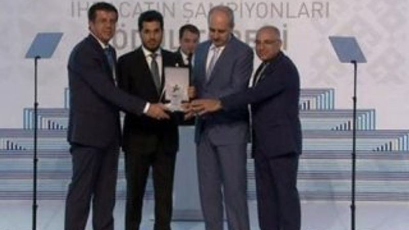 Reza Zarrab'a ihracat şampiyonu ödülü