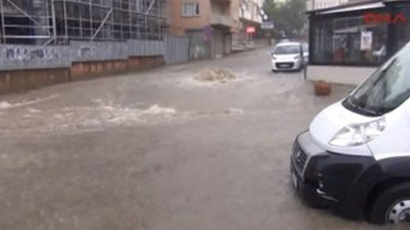 İstanbul'da şiddetli yağış etkili oldu