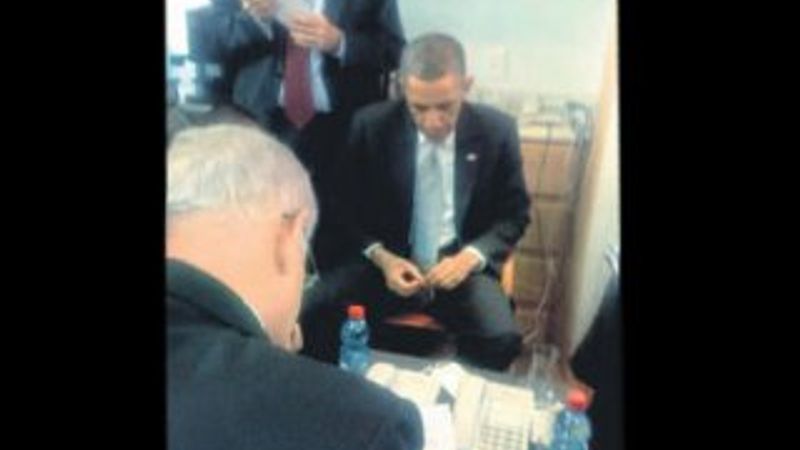 Erdoğan'dan özür dileyen Netanyahu fotoğrafı