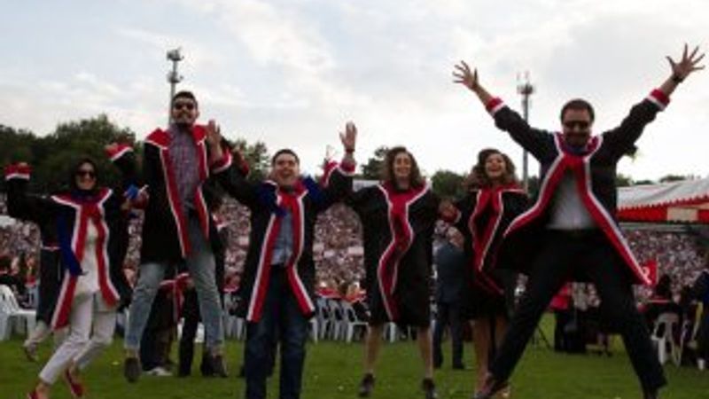ODTÜ'de mezuniyet töreni yapıldı