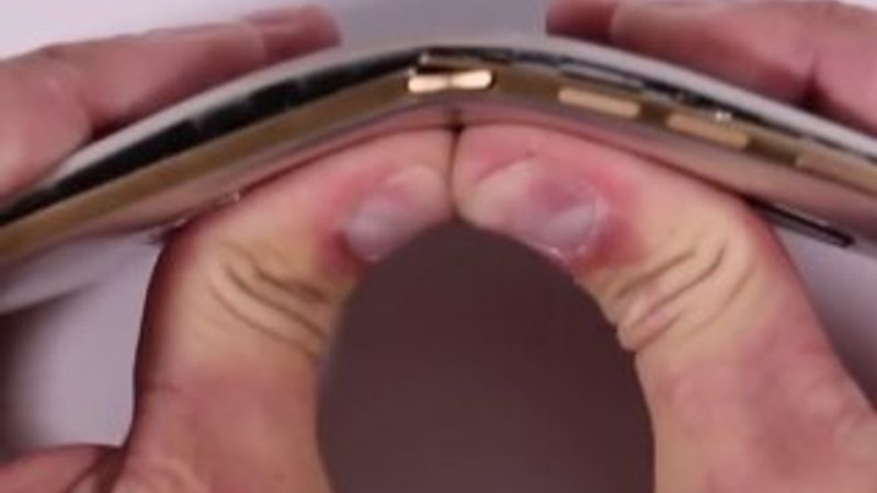 HTC One M9 bükülme testi