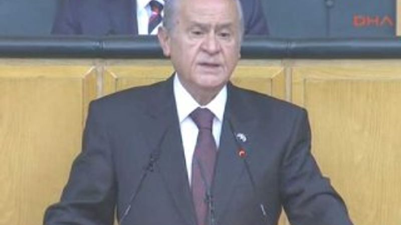 Devlet Bahçeli'nin grup toplantısı konuşması