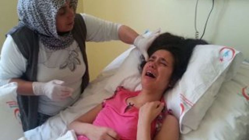 Mutlu Kaya sakat kalacak diye ağlıyor