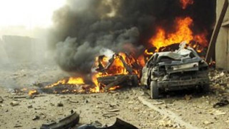 Irak ordusu yanlışlıkla Bağdat'ı bombaladı