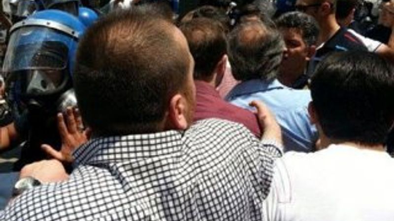 Ankara'daki otopark eyleminde kan aktı