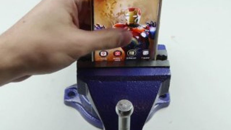 Samsung Galaxy S6 Edge mengene testi