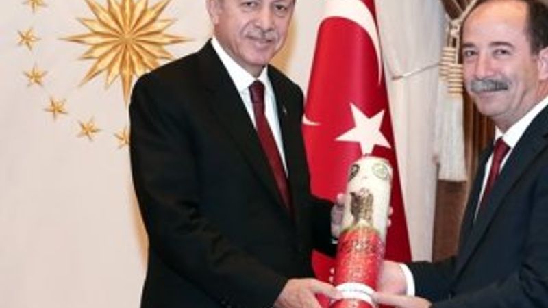 CHP'li başkan Cumhurbaşkanlığı Külliyesi'ne gitti