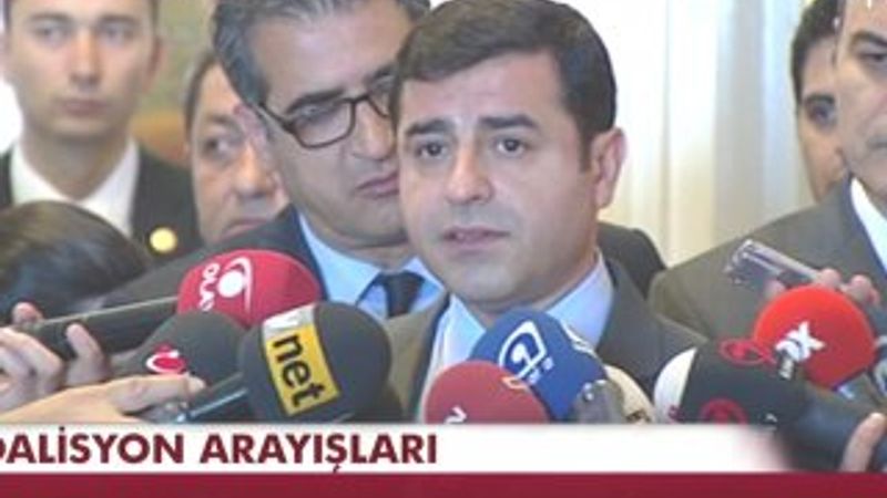 Selahattin Demirtaş PKK'nın yol kesmesini değerlendirdi