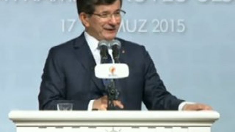 Başbakan Davutoğlu bayramlaşma programında konuştu