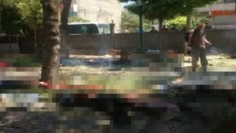 Suruç’taki patlama sonrası ilk görüntüler