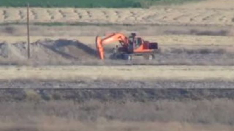 PYD hendek kazmaya başladı