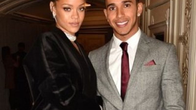 Rihanna'nın yeni aşkı Lewis Hamilton