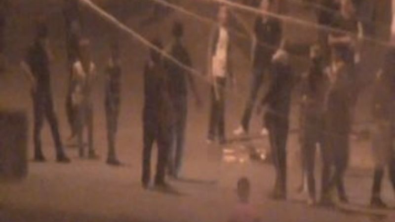 Mersin'de 1 kişinin öldüğü terör saldırısı kamerada