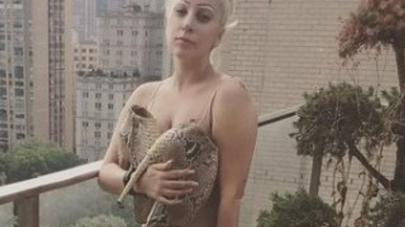Lady Gaga'nın şaşırtan ayakkabıları