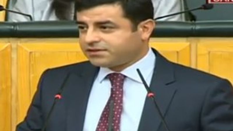 Demirtaş'ın grup toplantısı konuşması