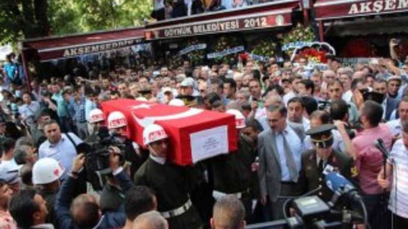 Şehit Uzman Çavuş Ziya Sarpkaya'ya son veda