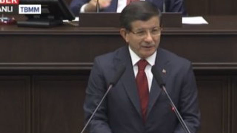 Başbakan Davutoğlu'nun grup toplantısı konuşması