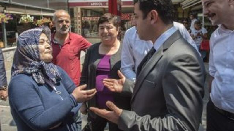 Ankara'da Selahattin Demirtaş'a tepki