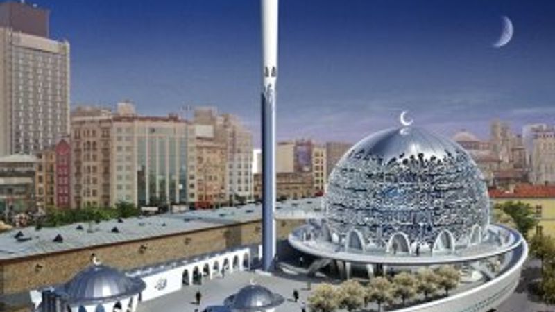 Taksim'e cami ve otopark için onay verildi