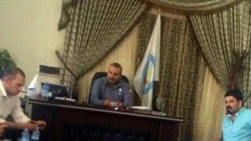 CHP heyeti Kobani'ye yardım götürdü