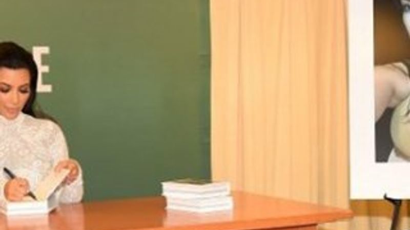 Kim Kardashian'ın kitabı tutmadı