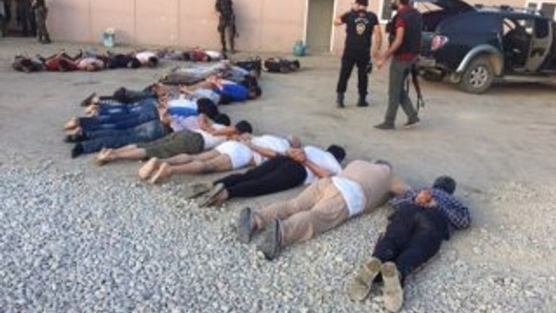 Yüksekova'daki şantiyeye yapılan baskından yeni görüntüler