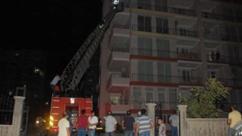 Adıyaman'da sigara izmaritinden yangın çıktı