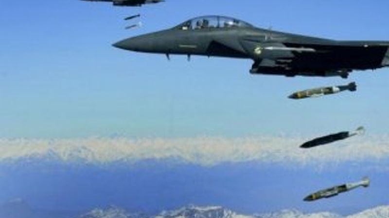 ABD IŞİD hedeflerine bomba yağdırdı