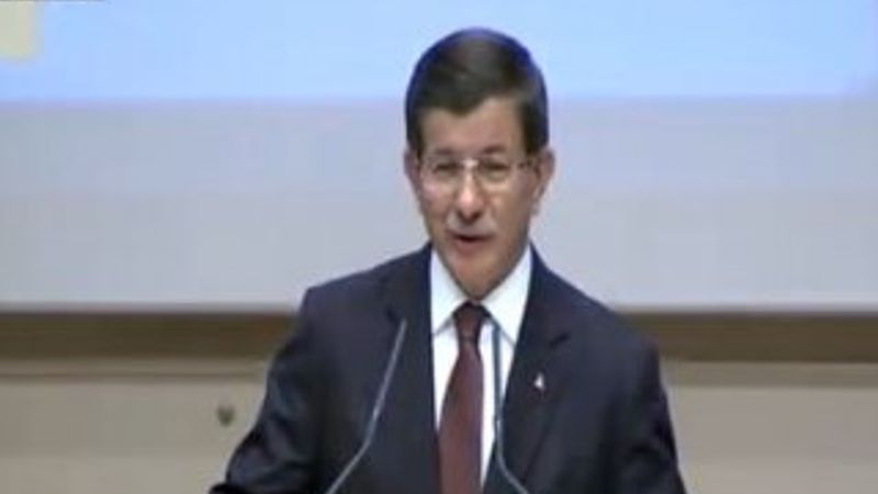 Davutoğlu'nun AKİM töreni konuşması