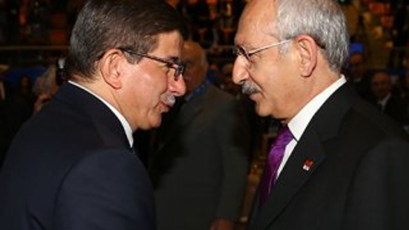 Davutoğlu ile Kılıçdaroğlu görüşmesi