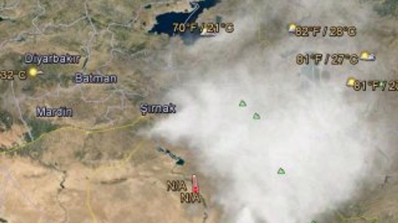 Dağlıca'da teröristler hava şartlarından yararlandı