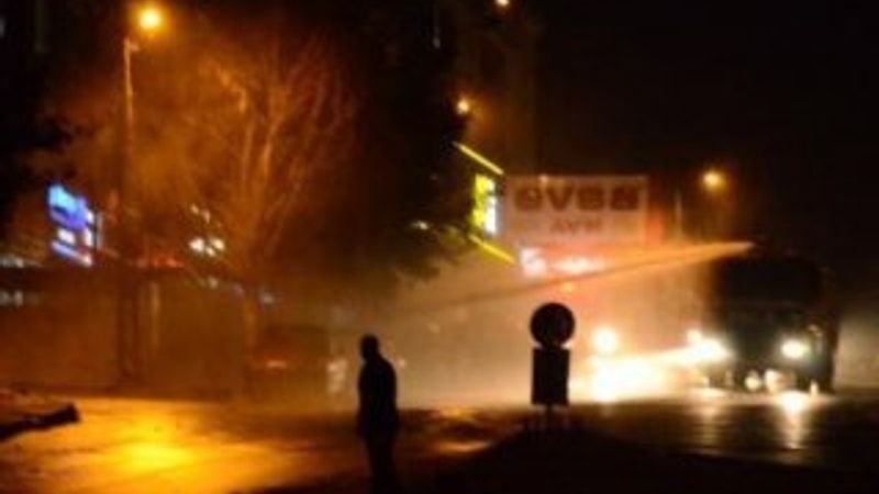 Ankara'da terör protestosu: 2'si polis 7 yaralı