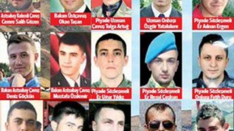 Dağlıca şehitlerinden bazılarına DNA testi yapılacak