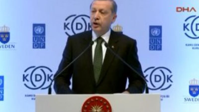 Erdoğan'dan terörü lanetlemeyen medyaya tepki