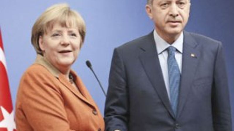 Cumhurbaşkanı Erdoğan ile Merkel görüştü