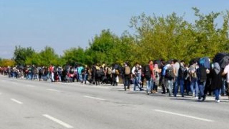 Suriyeliler Almanya'ya gitmek için Edirne'ye akın etti