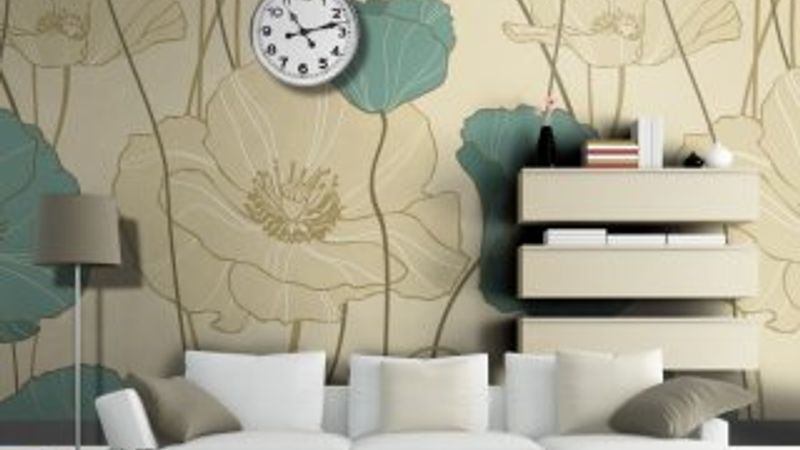 Dekoratif duvar kağıtları ile etkileyici evler yaratın