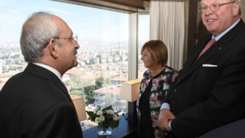 Kılıçdaroğlu Alman bakanla görüştü