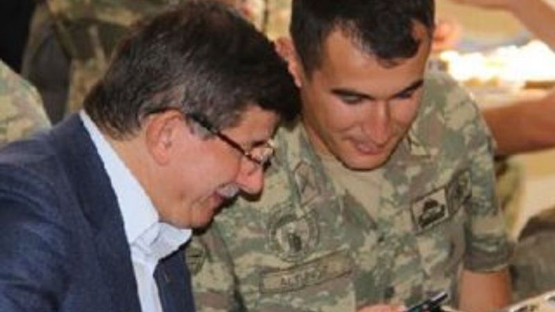 Davutoğlu'nun Dağlıca ziyaretinden kareler