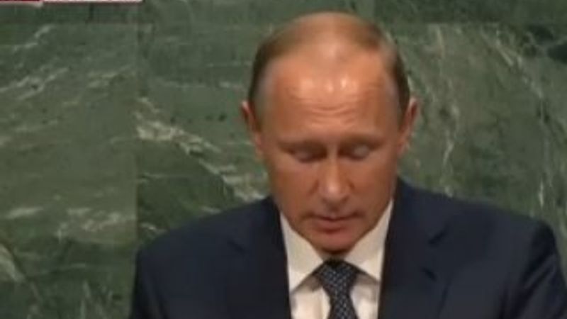 Putin BM'de Esad'a sahip çıktı