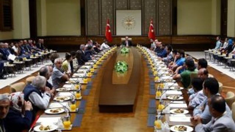 Erdoğan Irak'ta kaçırılan işçileri ağırladı