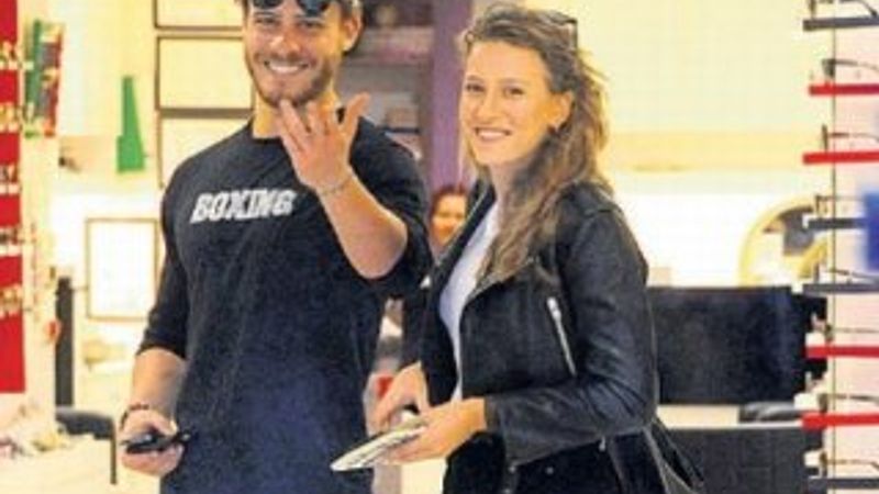 Kerem ve Serenay'ın keyfi yerinde