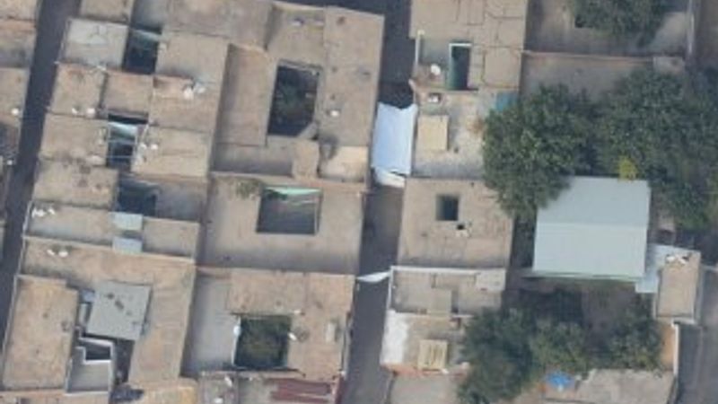 Diyarbakır'ın Sur ilçesi havadan görüntülendi