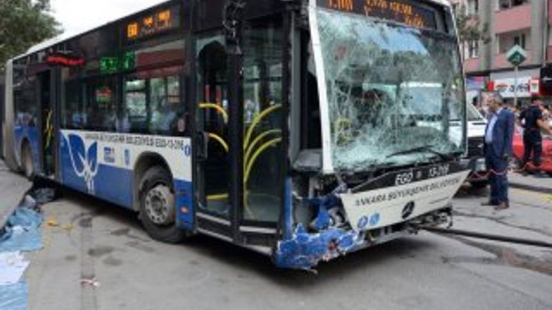 Ankara'daki otobüs faciasının şoförü tutuklandı