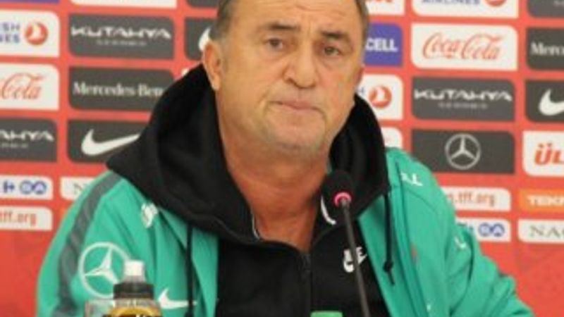 Fatih Terim'in gözleri doldu
