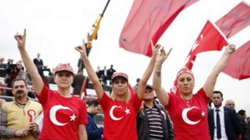 MHP'nin Yenikapı mitinginden görüntüler