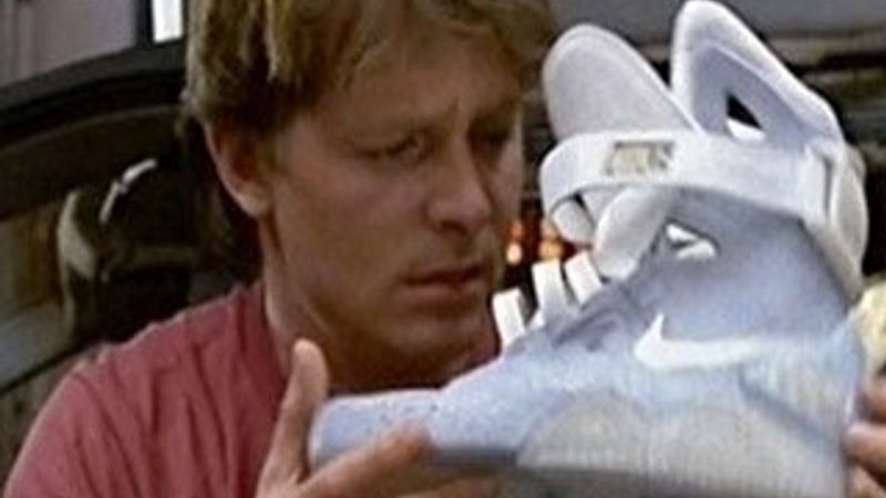 Geleceğe Dönüş'teki Nike'ın meşhur ayakkabısı gerçek oldu